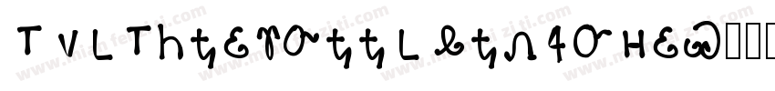 CF Cherokee Regular字体转换